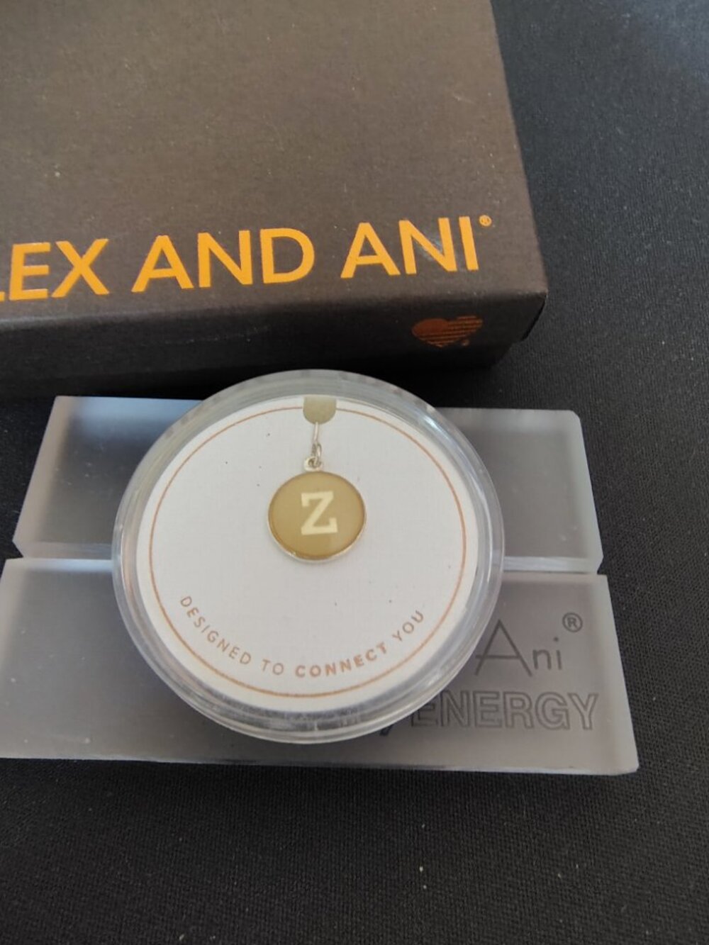 Alex and Ani 925 Sterling Silver Initial Z Charm 887